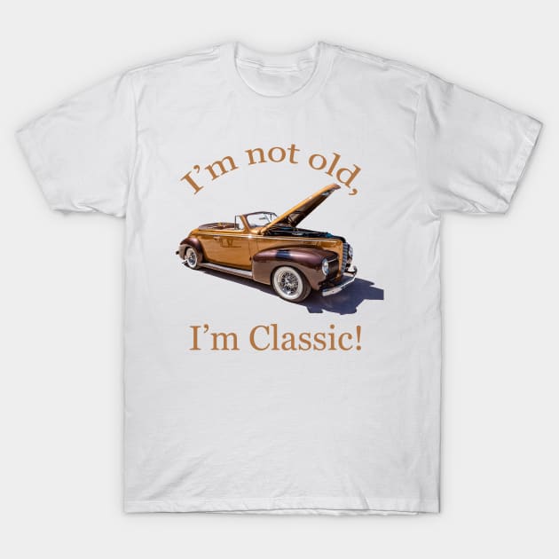 1940 Nash Convertible T-Shirt by mtbearded1